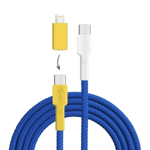 Blaumeise USB C - USB C + Lightning (iPhone)