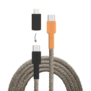 Wasserhahn USB C - USB C + Lightning (iPhone)