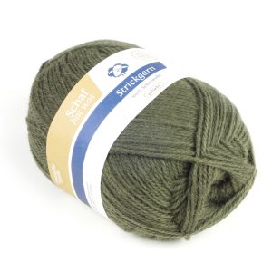 Strickgarn dunkelgrün