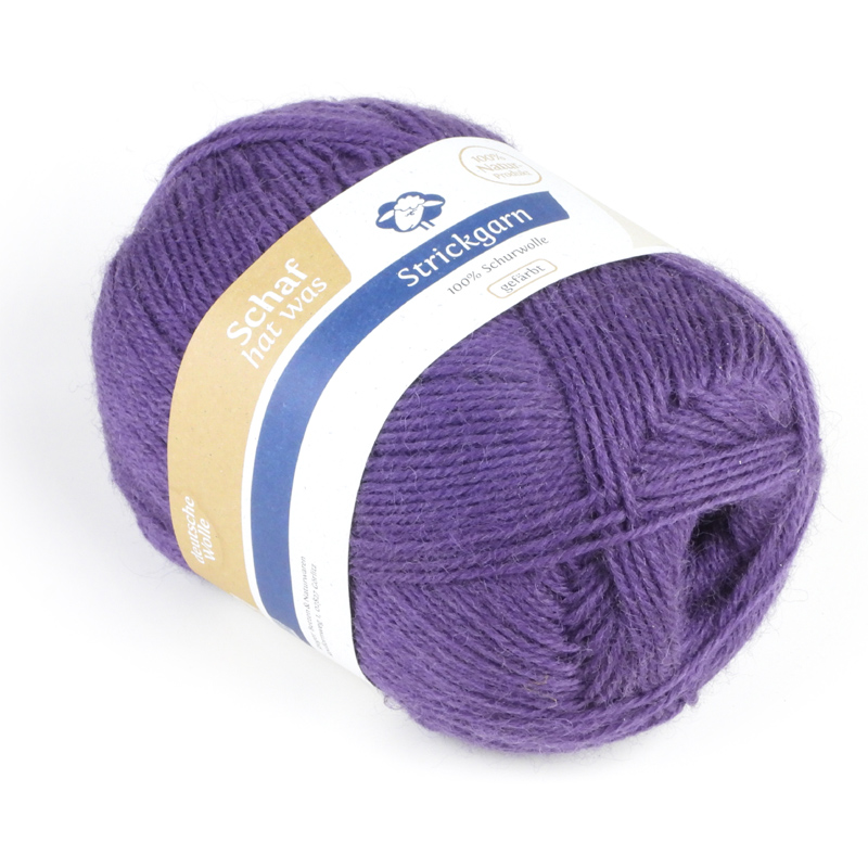 Strickgarn lila – Bild 2