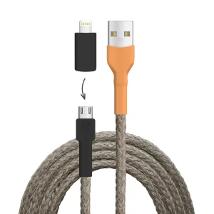 Wasser­hahn USB A - Micro USB + Lightning (iPhone)