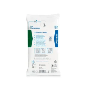 Cleanisept Wipes, Alkoholfreie Tücher zur Flächendesinfektion - 100 Tücher (Nachfüllpack)