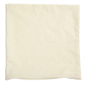 Bezug für Kissen, Nackenrolle, Nackenhörnchen – creme