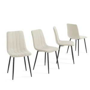 Esszimmerstuhl Elsern 4er Set [en.casa]