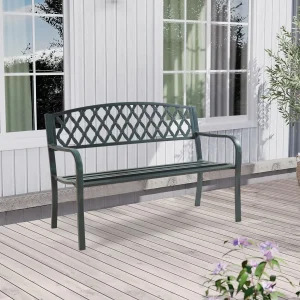 Gartenbank Opsasar Stahl [casa.pro]