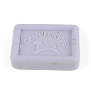 Schafmilch-Seife eckig – Lavendel