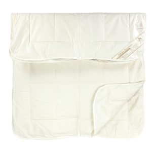 Alpaka-Mini-Maxi-Steppdecke Batist