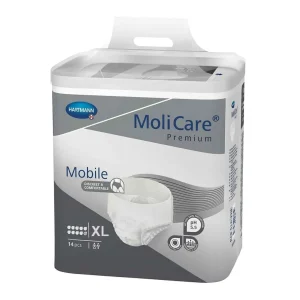 MoliCare® Premium Mobile 10 Tropfen Gr. XL - für schwere Inkontinenz Tag & Nacht - 2757 ml (HMV: 15.25.31.8273)