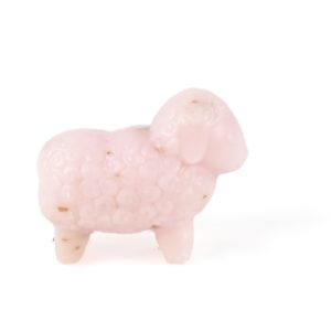 Schafmilch-Seife Schaf klein – Rose