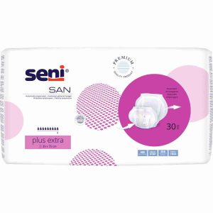 Seni San Plus Extra - Vorlagen für sehr schwere Harn-und Stuhlinkontinenz - ca. 3500 ml (HMV: 15.25.30.2039)