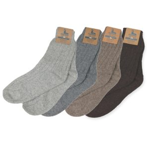 Socke mittel, naturfarben, 40% Alpaka